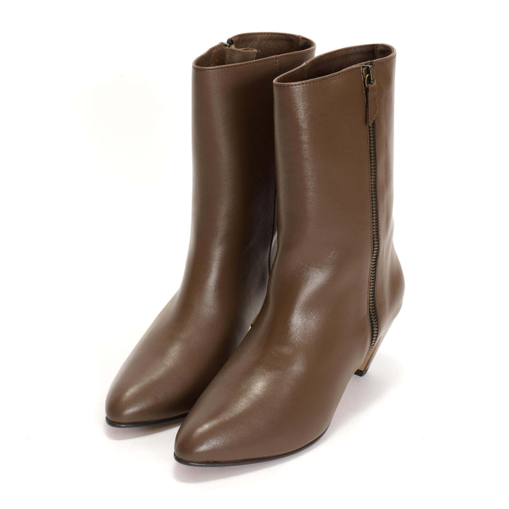 Anonymous Copenhagen Livianna 50 Stiletto Soft Calf Dark Taupe