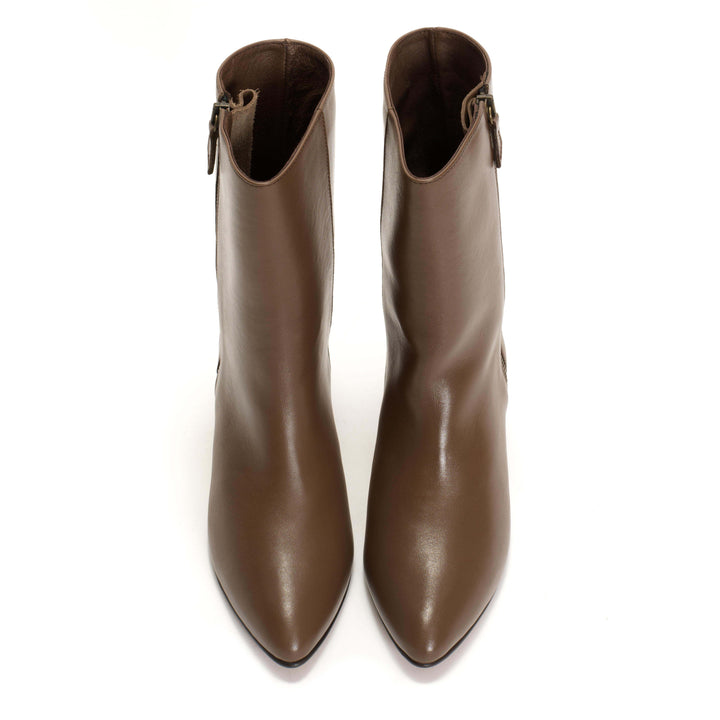 Anonymous Copenhagen Livianna 50 Stiletto Soft Calf Dark Taupe