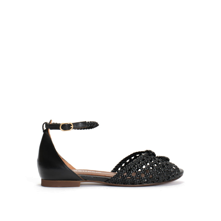 anonymous copenhagen Lucy 10 Hand-braided leather Black