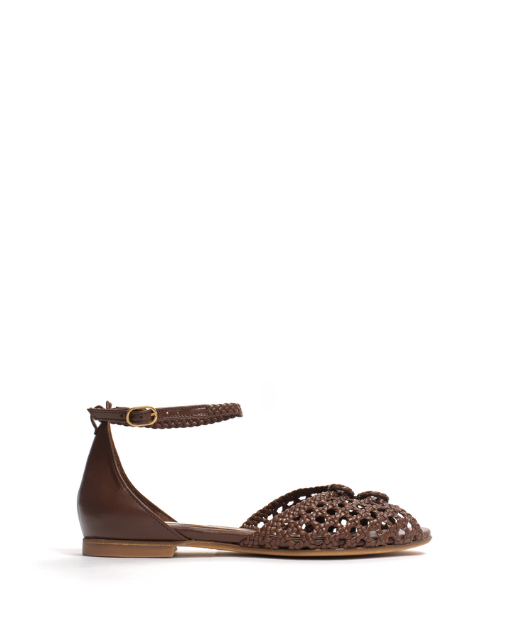 anonymous copenhagen Lucy 10 Hand-braided leather Chocolate