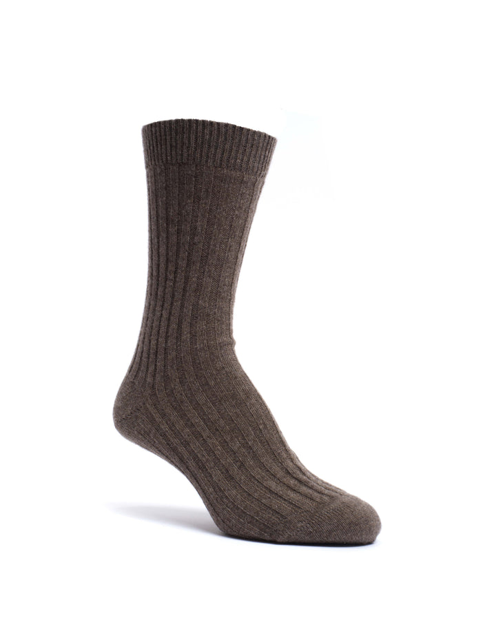Anonymous Copenhagen Magdai Cashmere Socks 100% Cashmere (socks) Dark Taupe