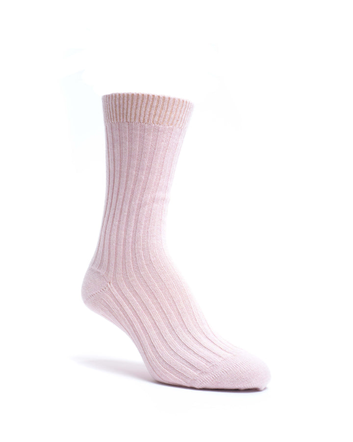 Anonymous Copenhagen Magdai Cashmere Socks 100% Cashmere (socks) Faded Pink