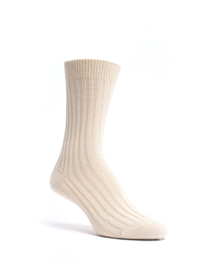 Anonymous Copenhagen Magdai Cashmere Socks 100% Cashmere (socks) Ivory