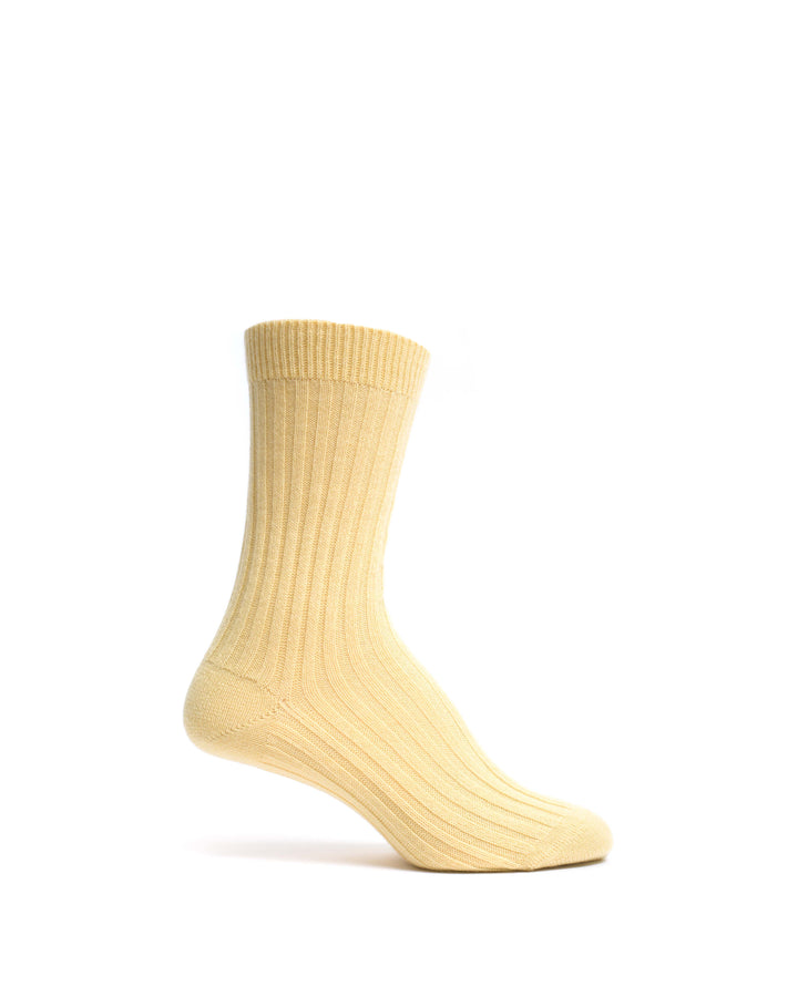anonymous copenhagen Magdai cashmere socks 100% cashmere (socks) Pineapple ice