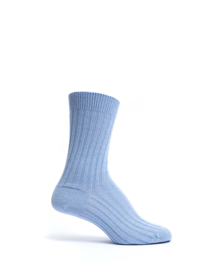 anonymous copenhagen Magdai cashmere socks 100% cashmere (socks) Sky blue