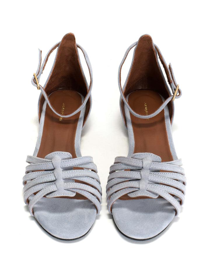 Anonymous Copenhagen Mareike 10 Calf Suede Lichen Blue