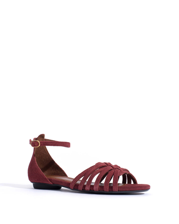 Anonymous Copenhagen Mareike 10 Calf Suede Pomegranate