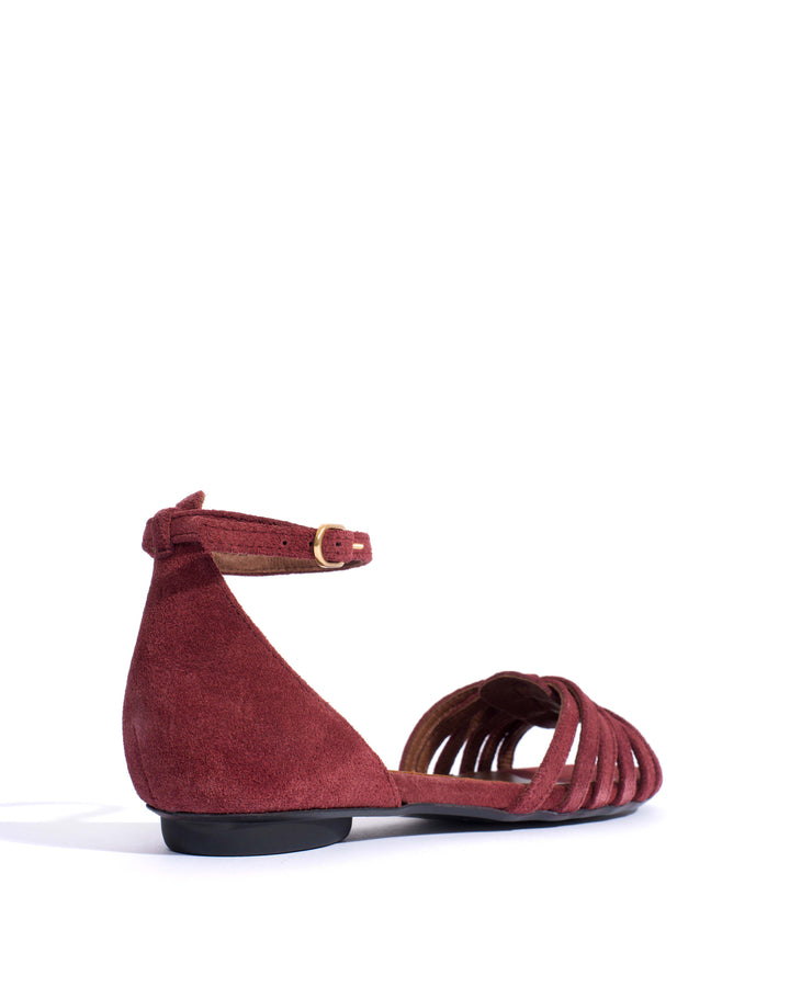 Anonymous Copenhagen Mareike 10 Calf Suede Pomegranate