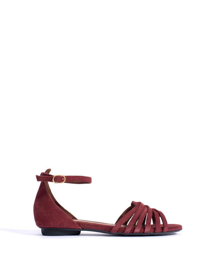 anonymous copenhagen Mareike 10 Calf suede Pomegranate