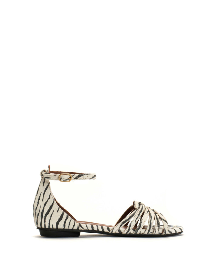 anonymous copenhagen Mareike 10 Calf suede print Zebra