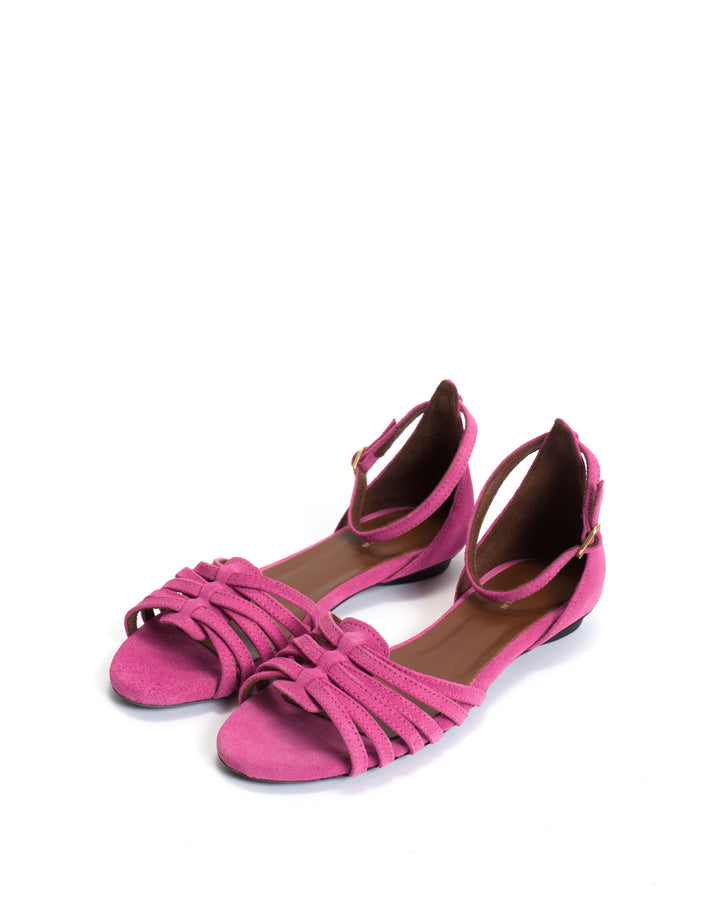 Anonymous Copenhagen Mareike 10 Calf Suede Raspberry Sorbet