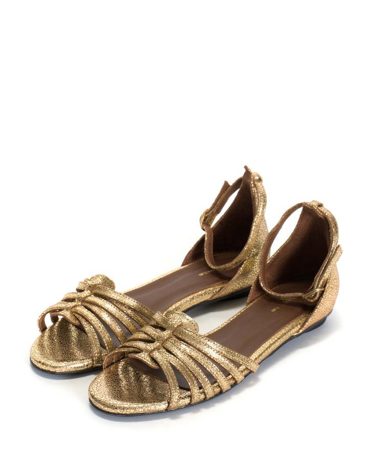 Anonymous Copenhagen Mareike 10 Crackled Metallic Goat Gold