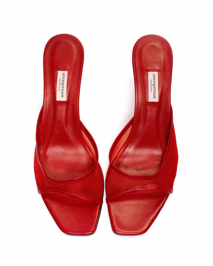 Anonymous Copenhagen Mazy 75 Mesh Shiny Lamb U0026 Mesh Ruby Red