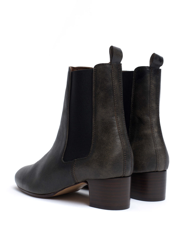 Anonymous Copenhagen Niabella Distressed Vegetable Tanned Calf Off Black