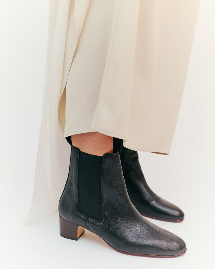 Anonymous Copenhagen Niabella Grained Chevre Goat Black