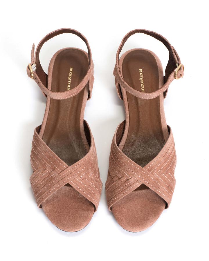 Anonymous Copenhagen Niabi 10 Calf Suede Burned Rose