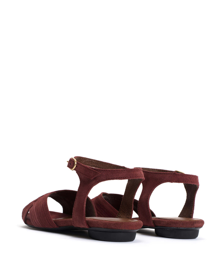 Anonymous Copenhagen Niabi 10 Calf Suede Pomegranate