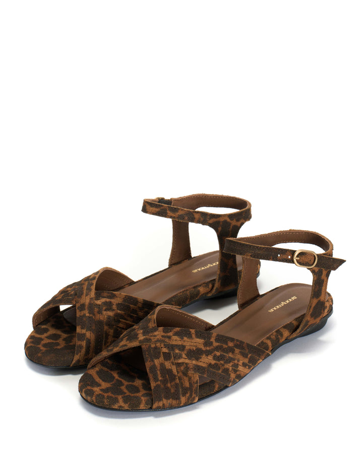 Anonymous Copenhagen Niabi 10 Calf Suede Print Leopard