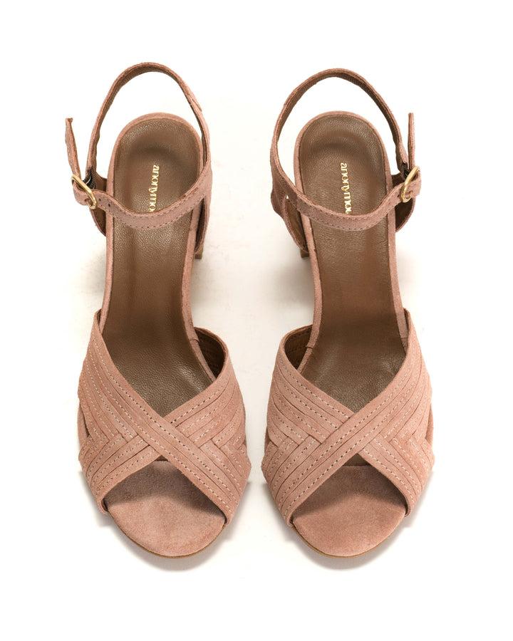 Anonymous Copenhagen Niabi 50 Calf Suede Burned Rose