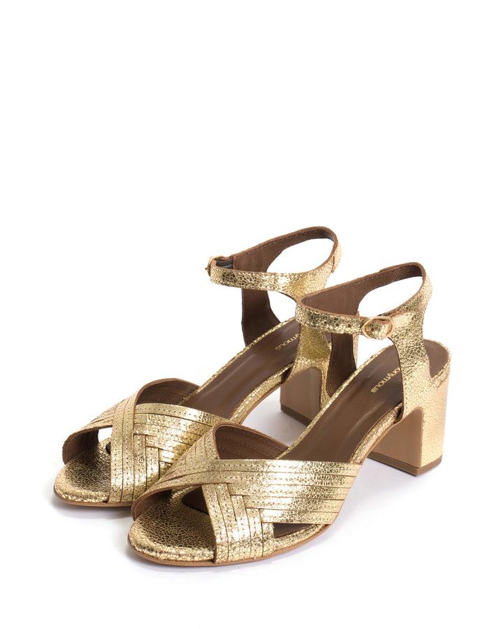 Anonymous Copenhagen Niabi 50 Crackled Metallic Goat Gold