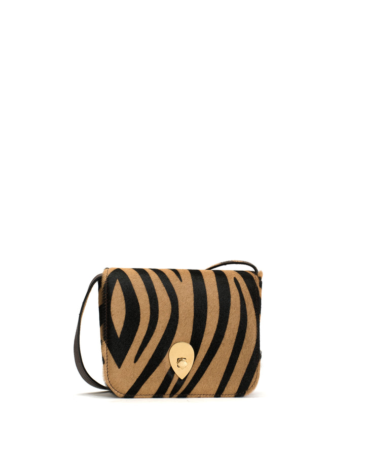 anonymous copenhagen Nielle petite crossover bag Calf hair Tiger