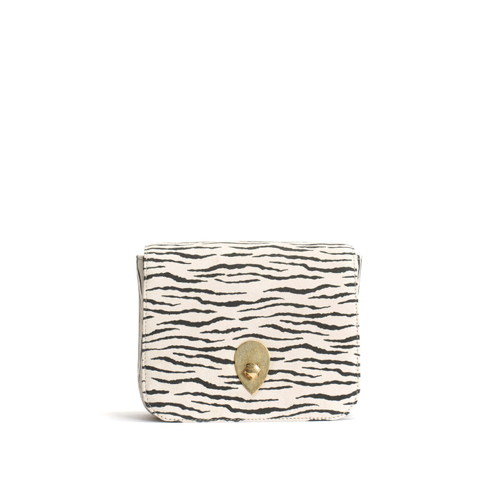 anonymous copenhagen Nielle petite crossover bag Calf suede print Zebra