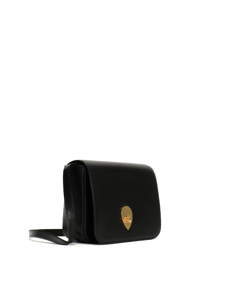 Anonymous Copenhagen Nielle Petite Crossover Bag Shiny Lamb Black