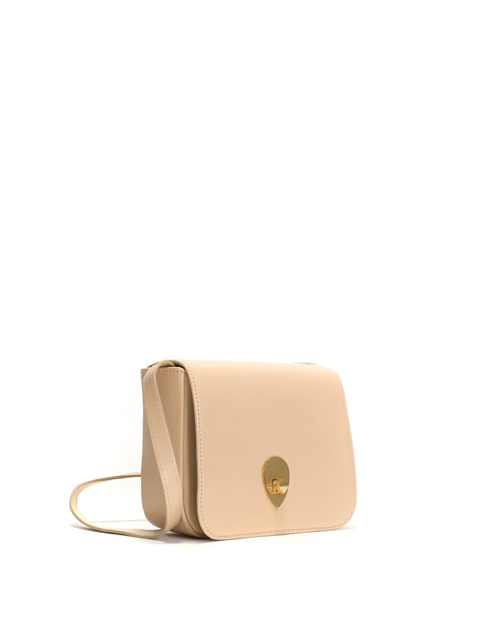 Anonymous Copenhagen Nielle Petite Crossover Bag Shiny Lamb Vanilla Cream