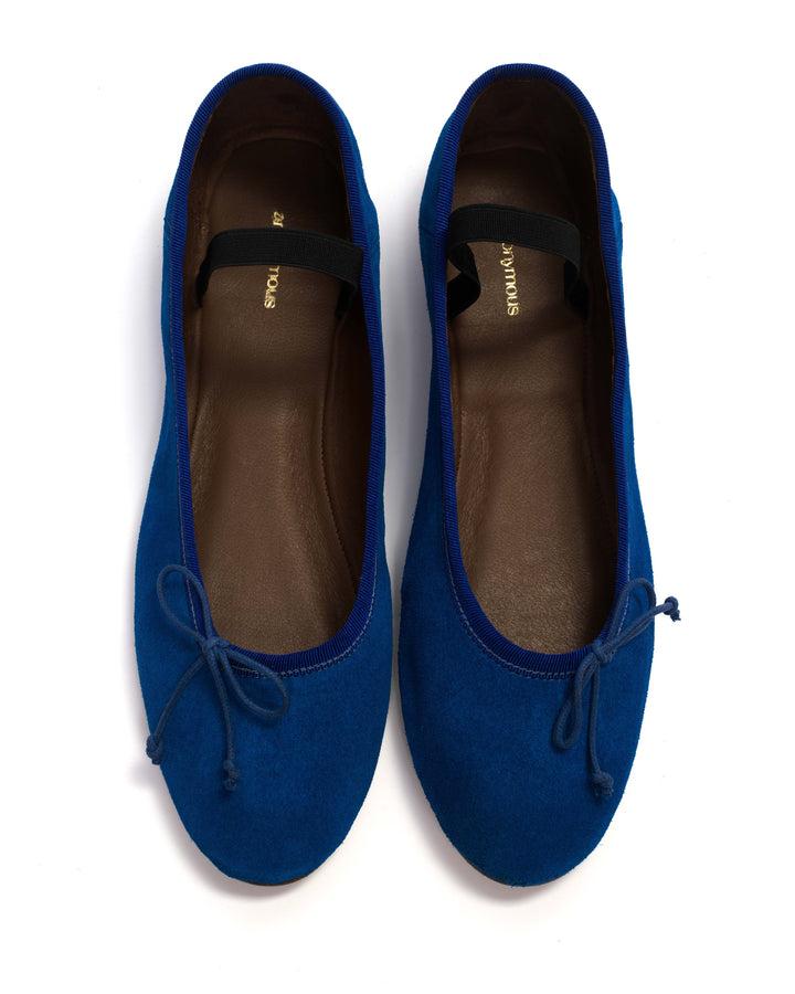 Anonymous Copenhagen Rhina Calf Suede Electric Blue