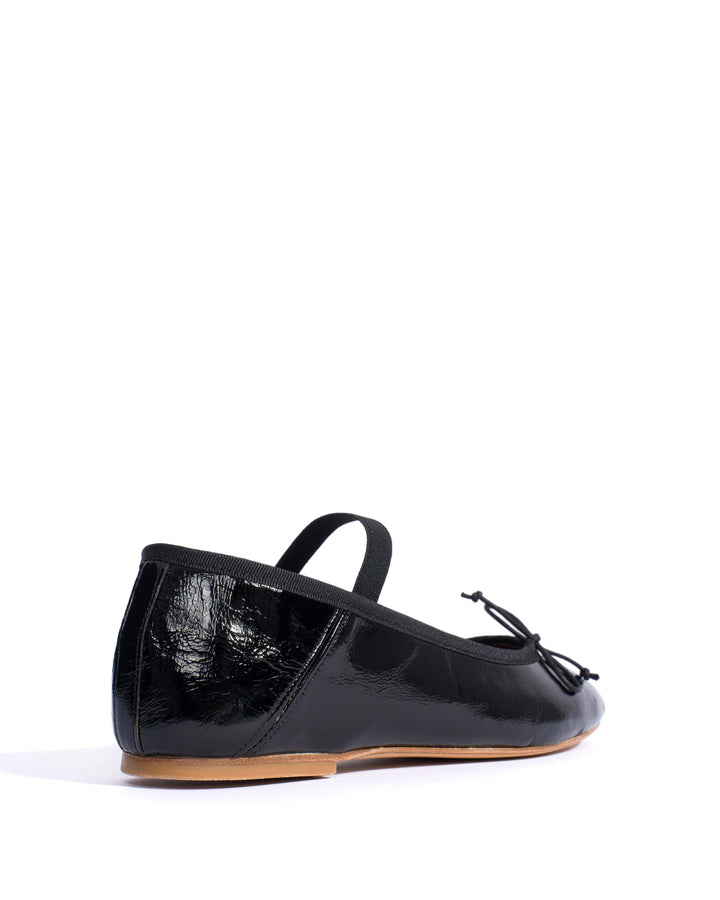 Anonymous Copenhagen Rhina Crinkled Polished Goat Black