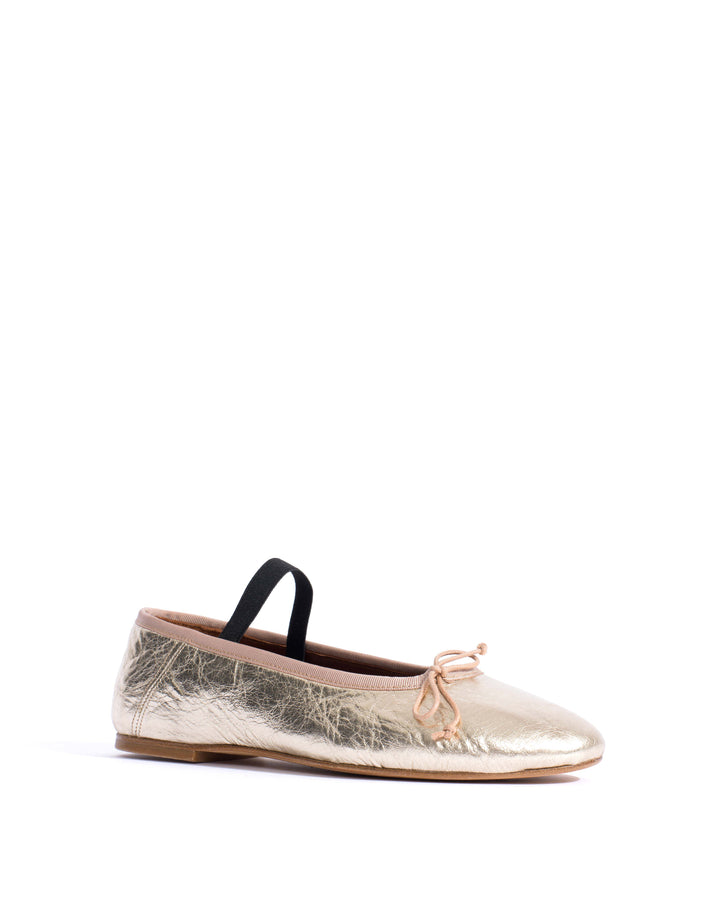 Anonymous Copenhagen Rhina Grained Metallic Lamb Champagne