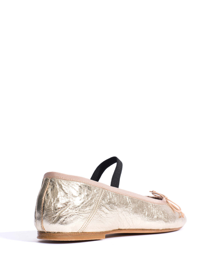 Anonymous Copenhagen Rhina Grained Metallic Lamb Champagne