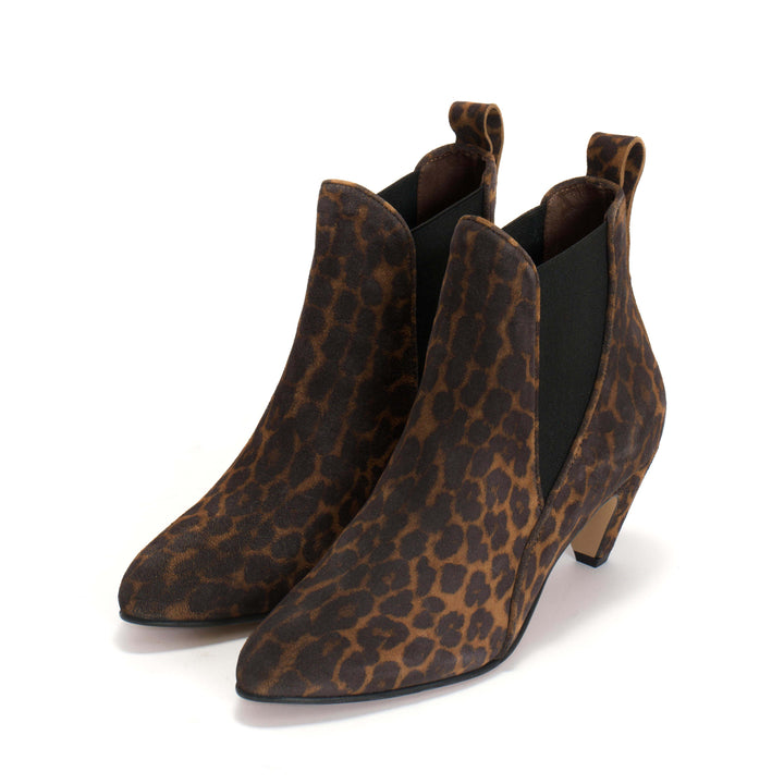 Anonymous Copenhagen Rikley Calf Suede Print Leopard