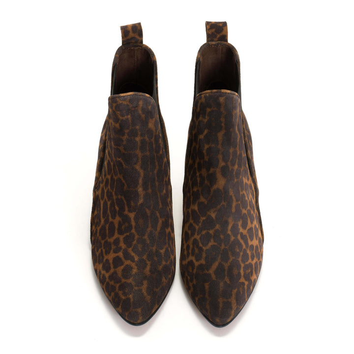 Anonymous Copenhagen Rikley Calf Suede Print Leopard