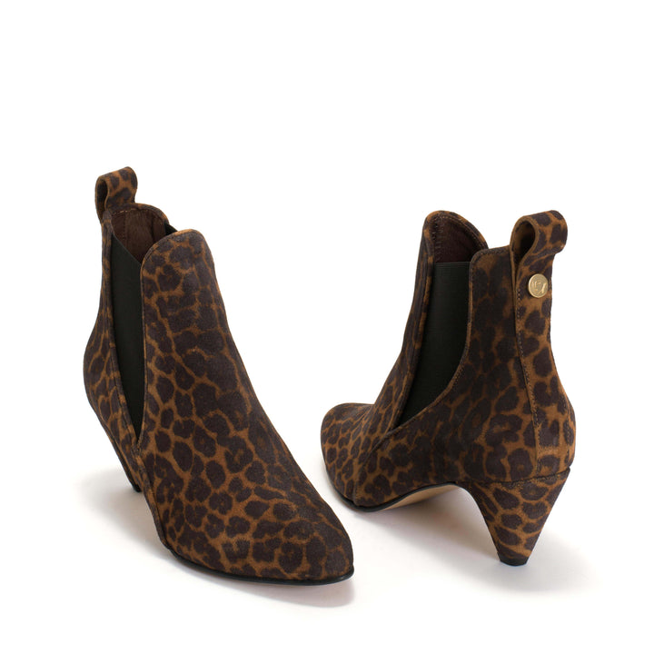Anonymous Copenhagen Rikley Calf Suede Print Leopard