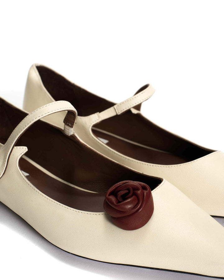 Anonymous Copenhagen Rose Shoe Clip Shiny Lamb Pomegranate