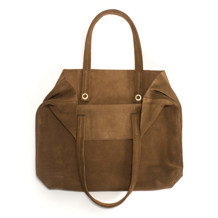 Anonymous Copenhagen Ruba Shopper Calf Suede Cinnamon