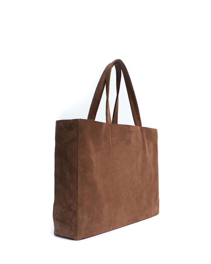 Anonymous Copenhagen Ruba Shopper Calf Suede Coconut