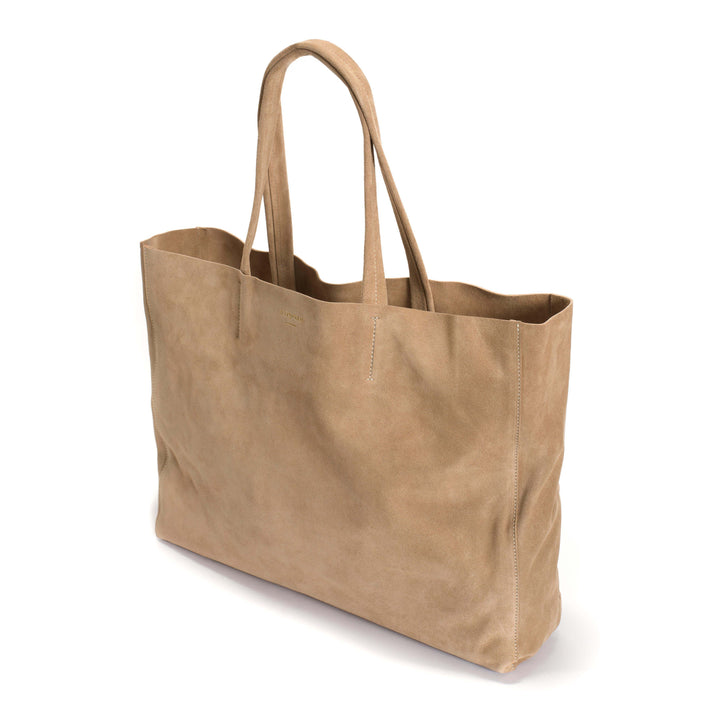 Anonymous Copenhagen Ruba Shopper Calf Suede Desert Sand