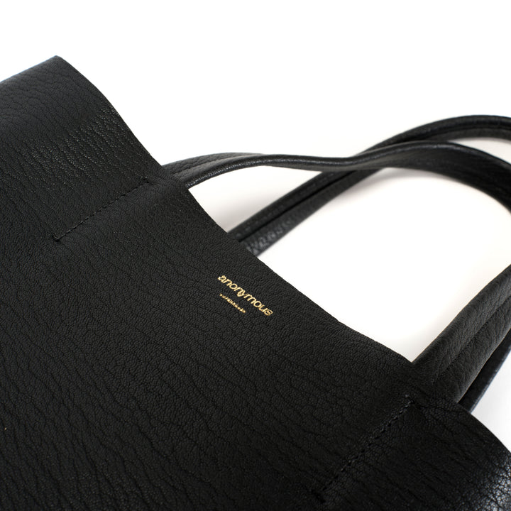 Anonymous Copenhagen Ruba Shopper Grained Chevre Goat Black