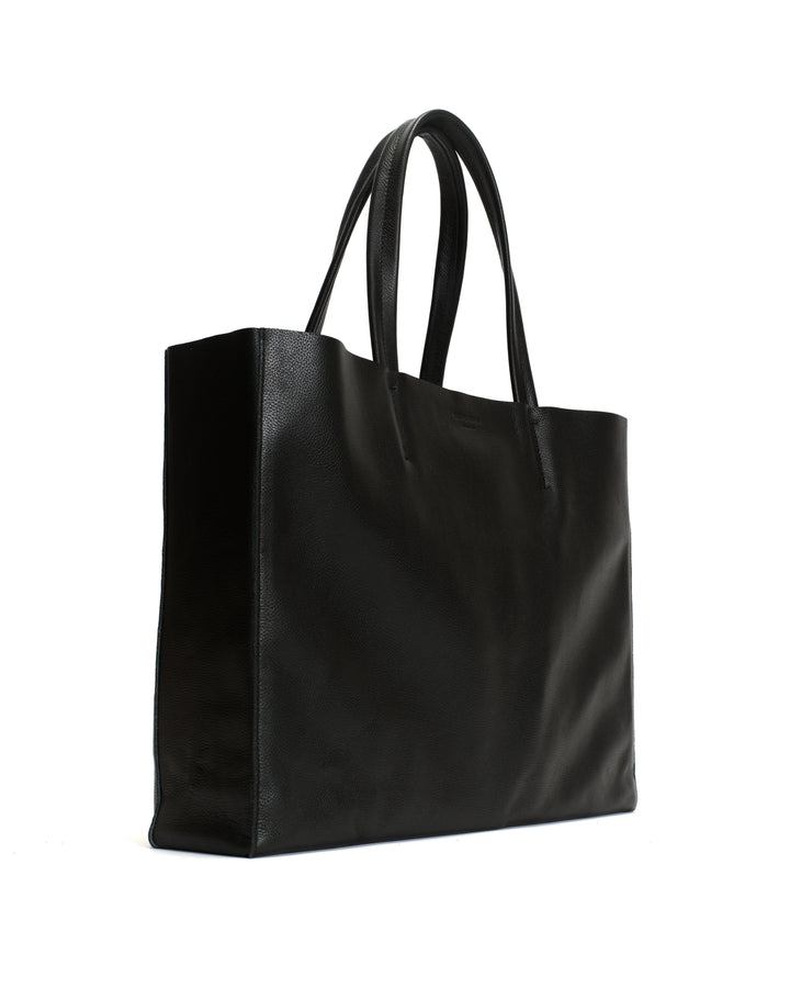 Anonymous Copenhagen Ruba Shopper Grained Soft Calf Black