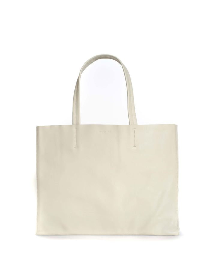 anonymous copenhagen Ruba shopper Soft calf Milk white