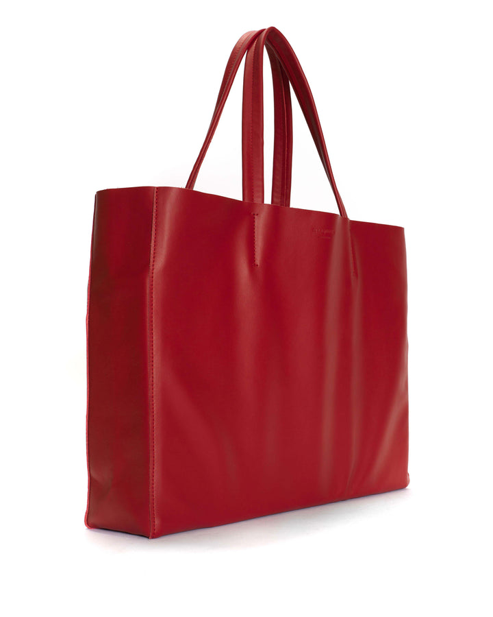 Anonymous Copenhagen Ruba Shopper Soft Calf Ruby Red