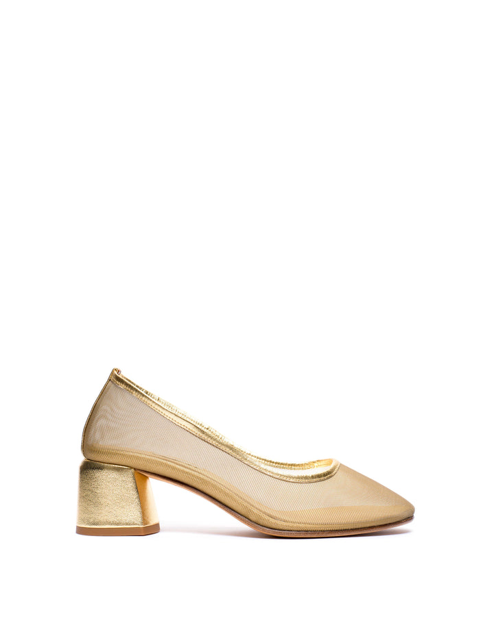 anonymous copenhagen Sacha 40 mesh Metallic goat u0026 mesh Gold