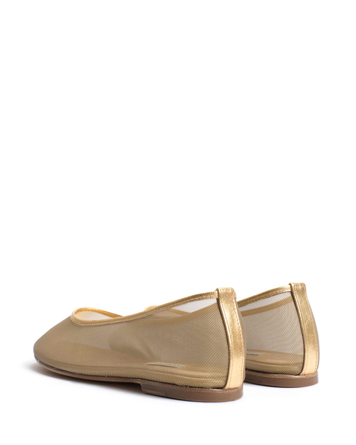 Anonymous Copenhagen Sacha Mesh Metallic Goat U0026 Mesh Gold