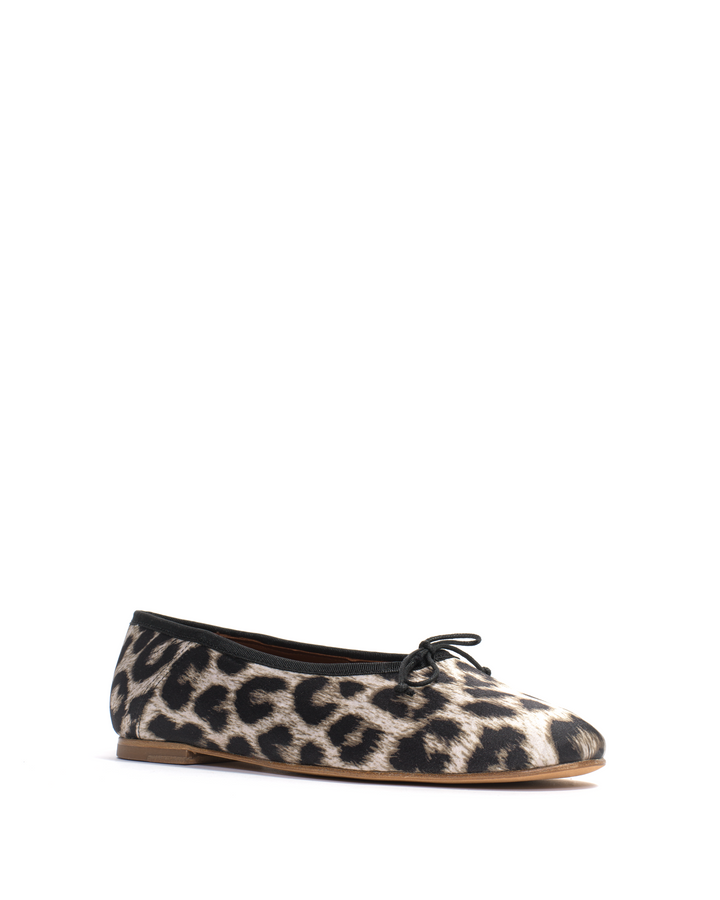 Anonymous Copenhagen Sacha Satin Print Snow Leopard