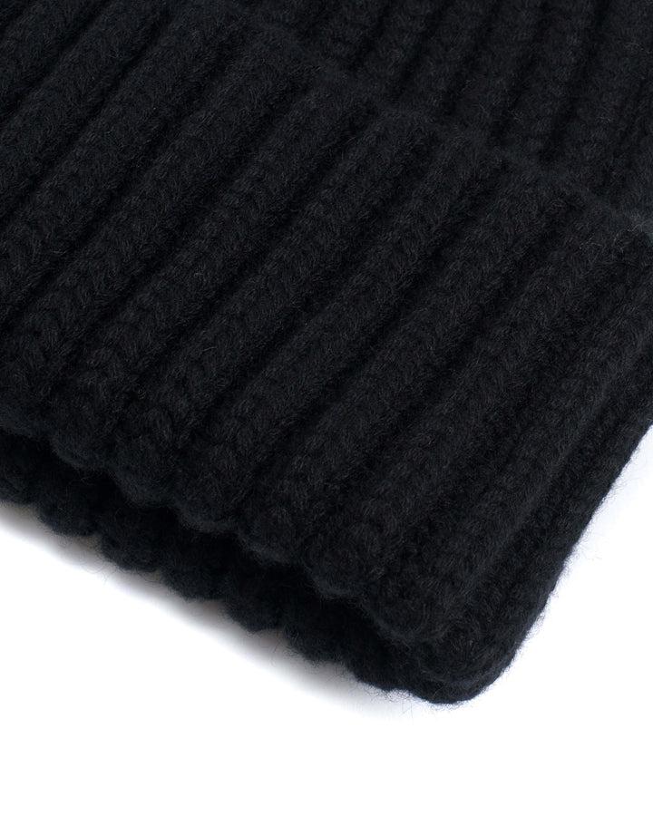 Anonymous Copenhagen Sandra Beanie 100% Cashmere Black