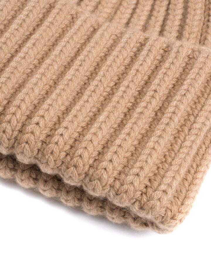 Anonymous Copenhagen Sandra Beanie 100% Cashmere Camel