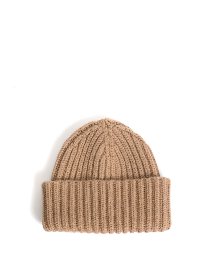 anonymous copenhagen Sandra beanie 100% cashmere Camel