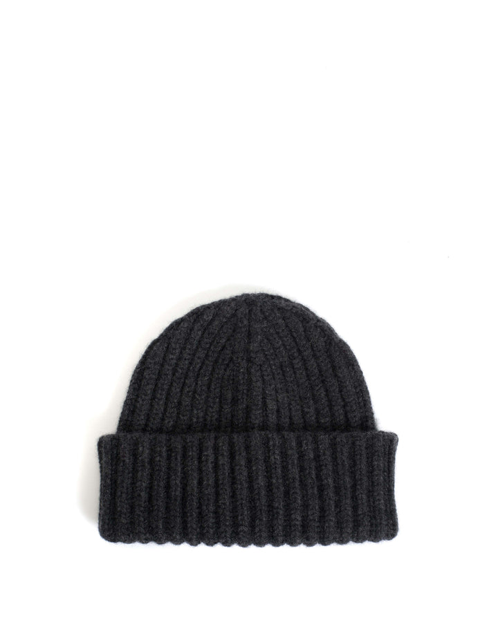 Anonymous Copenhagen Sandra Beanie 100% Cashmere Dark Grey